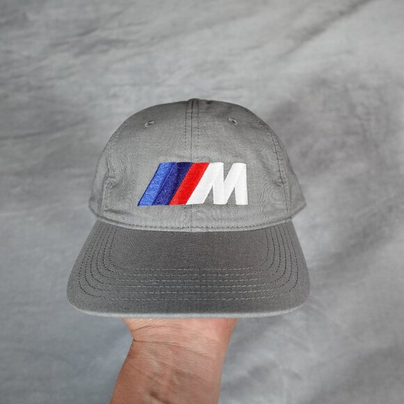 BMW M Series Collection Strapback Hat Cap Adult Size Freude Gray - Picture 1 of 9